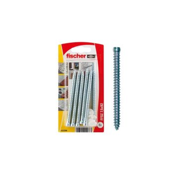 Fischer montageskrue u/hoved 72x7,5 mm 6 stk