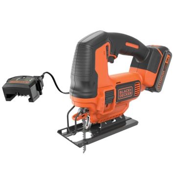 Black & Decker akku stiksav BDCJS18-QW 18V inkl. batteri og lader 