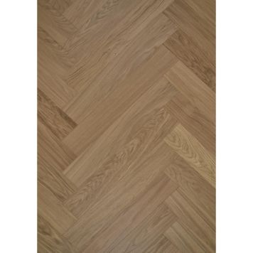 Timberman parketgulv Innoplank sildeben eg hvid 10x135x810 mm 1,31 m²