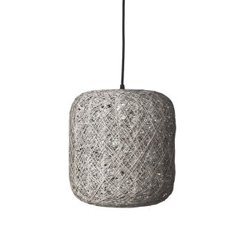 Dyberg Larsen pendel Spin rattan/grå Ø30 cm 