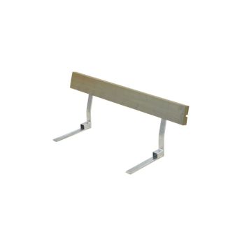 Plus ryglæn t/cafébænk gråbrun 118 cm