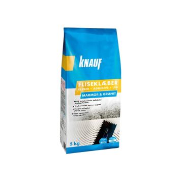 Knauf fliseklæber marmor & granit 5 kg