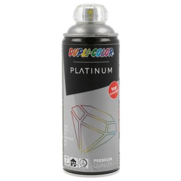 Dupli Color spraymaling platinum silke 400 ml grå alu