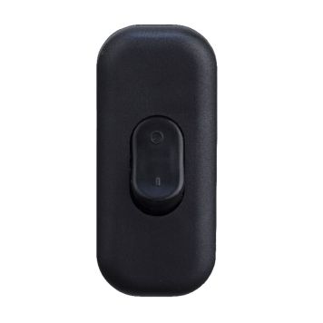 Gennemgangsafbryder sort