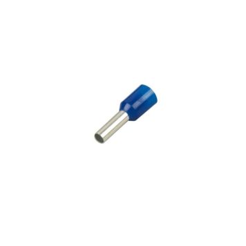 REV Ritter terminalrør isoleret 2.5mm² x 10 mm 100 stk. blå