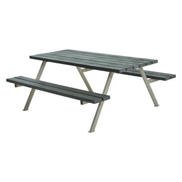 Plus bord-/bænkesæt Alpha ReTex grå 177x161 cm