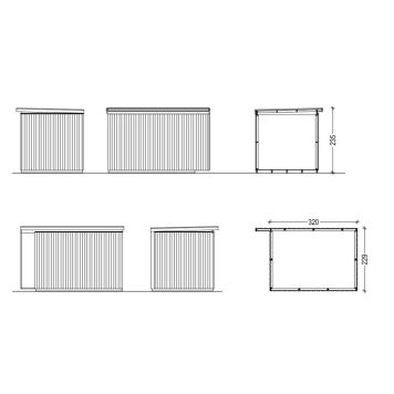 FLEXANEX TYPE B 7,3 m² UBEHANDLET "INDIVIDUEL"