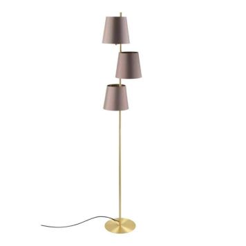 Eglo gulvlampe Almeida 2 messing/cappuccino 3xE27 H167 cm