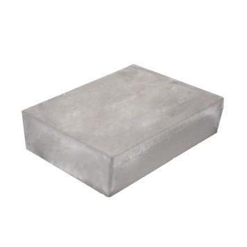 IBF trappetrin skrå forkant grå 40x50x14 cm