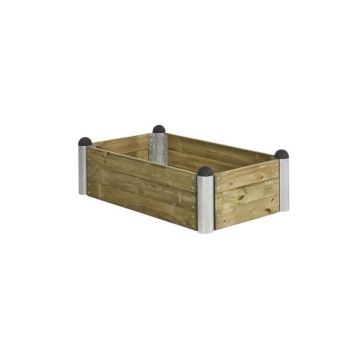 Plus højbed Pipe 80x140x36 cm