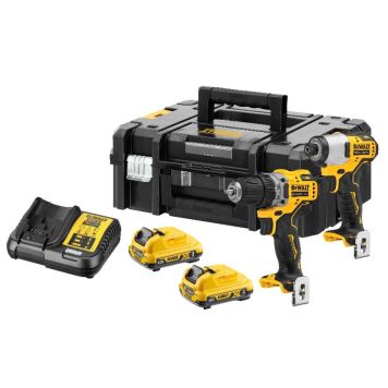 Dewalt kombokit 12V 2 dele 2x3,0Ah TSTAK