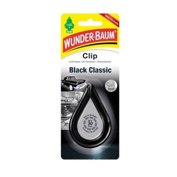 Wunderbaum luftfrisker duftclip Black Classic