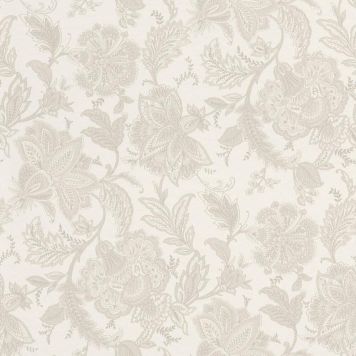 Rasch tapet Studio blomsterranke beige