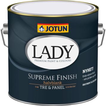 Jotun Lady Supreme Finish 40 vandfortyndbar oliemaling flere str.