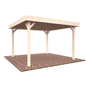 Palmako pavillon Lucy ubehandlet 12,2 m²