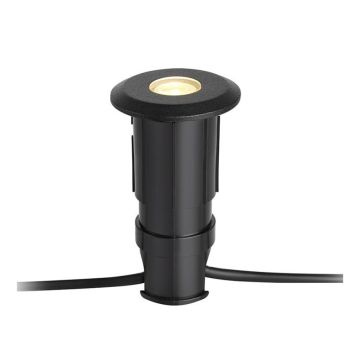 Markslöjd LED terrasselys Garden 24 sort 3 W Ø6 cm 