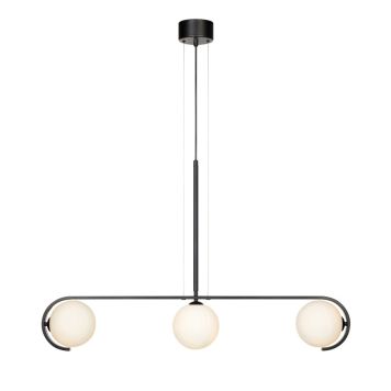 Markslöjd pendel Pals sort/hvid 3xG9 3x20 W