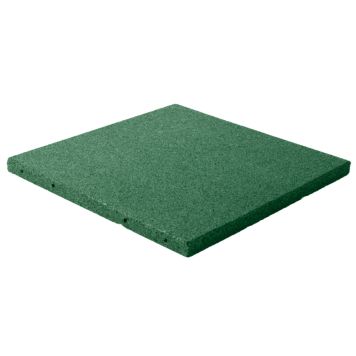 Nordic Play Active gummiflise grøn 50x50x3 cm