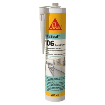 Sika Byggefugemasse SikaSeal-106 Construction hvid 280 ml