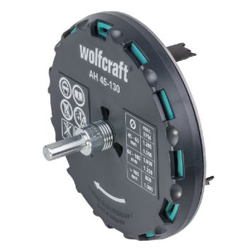 Wolfcraft hulsav Ø45-130 mm