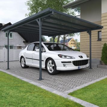 PALRAM carport Verona 5000 antracitgrå