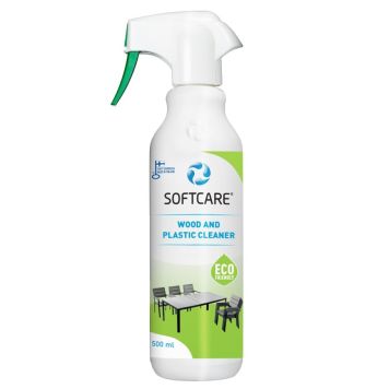 Softcare rens til træ & plastik 500 ml