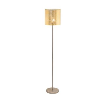 Eglo gulvlampe Viserbella champagne/guld H159 cm