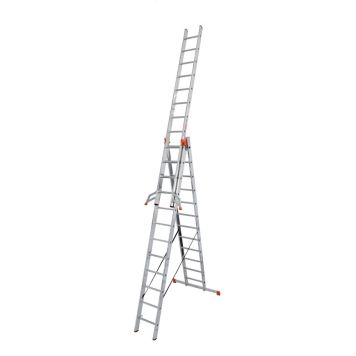 Krause stige universal 3 x 12 trin aluminium