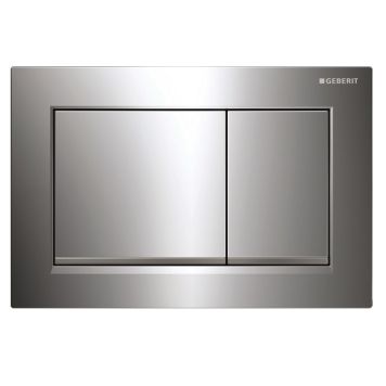 Geberit Omega 30 betjeningsplade blank krom