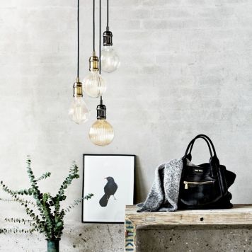 Lampada a sospensione minimalista Avra in ottone - Nordlux