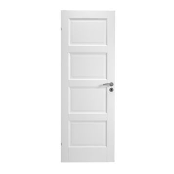 Swedoor dør massiv Craft 04 L hvid 40 mm 8x21