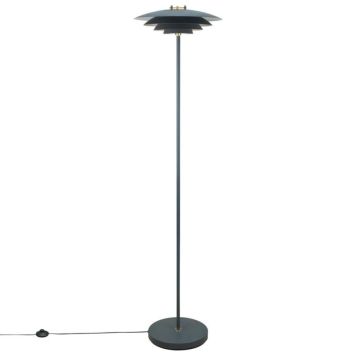 Nordlux gulvlampe Bretagne grå G9 25 W H150 cm