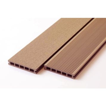 Wimex WPC terrassebræt Fur Classic rød 3600x146x23 mm