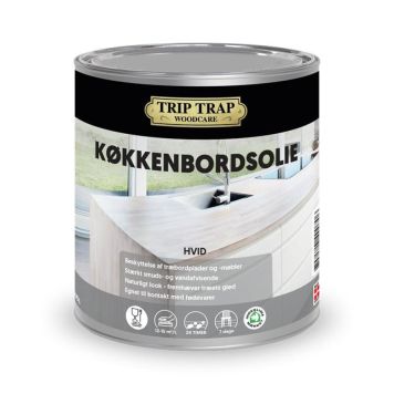 Trip Trap køkkenbordsolie hvid 0,75 L