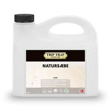 Trip Trap natursæbe hvid 2,5 liter