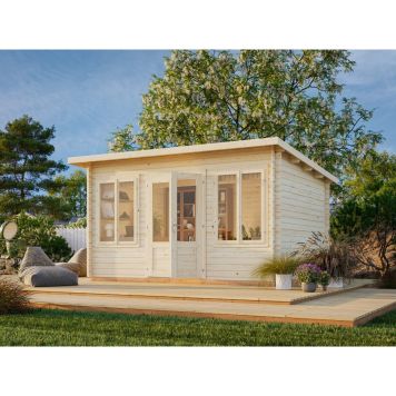 Palmako hytte Lisa ubehandlet nordisk gran 11,5 m²