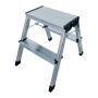 Krause trappestige 2 trin aluminium