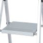 Trappestige 6 trin m/spandholder aluminium