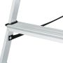 Trappestige 6 trin m/spandholder aluminium