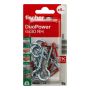 Fischer rawplugs´Duopower 6x30 mm 6 stk. m/ rund krog