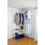 Wenko teleskopsystem t/garderobe Herkules Duo hvid