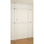 Wenko teleskopsystem t/garderobe Herkules Basic hvid