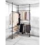 Wenko teleskopsystem t/garderobe Herkules Duo sort