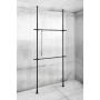 Wenko teleskopsystem t/garderobe Herkules Basic sort