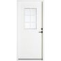 Swedoor facadedør h P-400 med karm 888x1880 mm