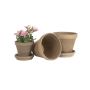 Scan-Pot urtepotte jordfarve Ø18 cm