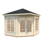 Palmako pavillon Melanie ubehandlet 7 m²