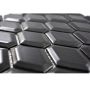 Mosaik Diamond Metro sort mat 25,2 x 26,5 cm