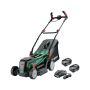 Bosch plæneklipper Universal Rotak 37-550 2x18 V m/batterier & lader 