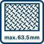 Bosch Professional akku båndsav GCB 18V-63 solo u/batteri & lader